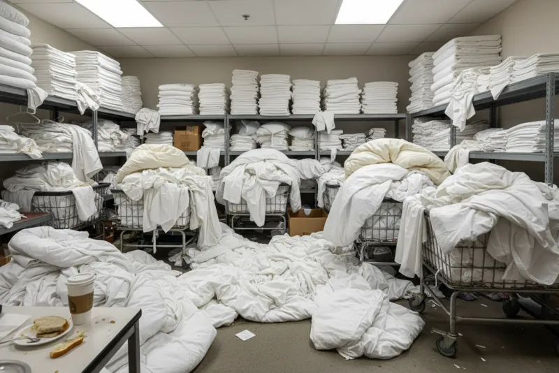 Poor management: up to 20% of textiles lost every month